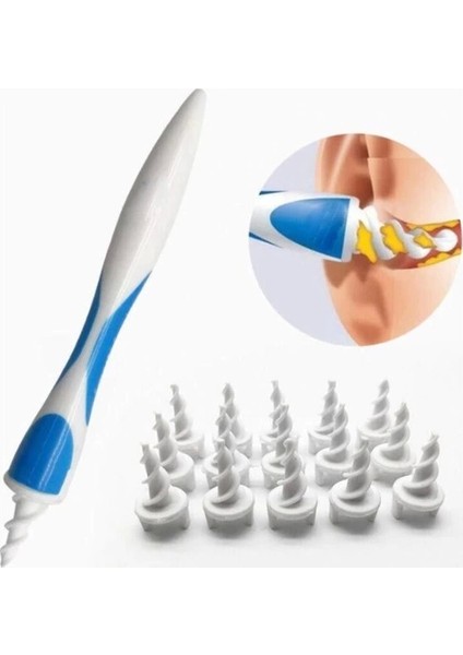 Ear Cleaning 16 Başlıklı Pratik Kulak Temizleme Aleti Aparatı Seti Find Back