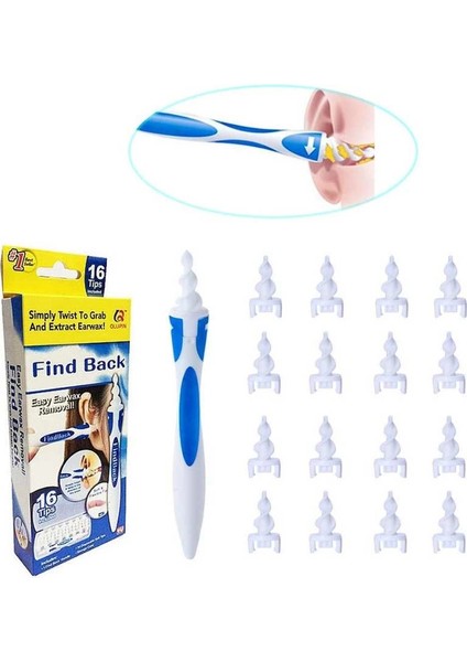 Kulak Temizleme Aparatı Silikon Kit Ear Claning