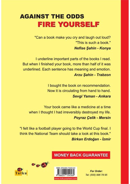 Fire Yourself Against The Odds - Ingilizce, Cengiz Erşahin,kişisel Gelişim,başarı,motivasyon