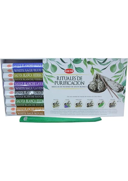 White Sage Cleansing Collection Hexa Tütsü Oda Kokusu Gift Pack fiyatları