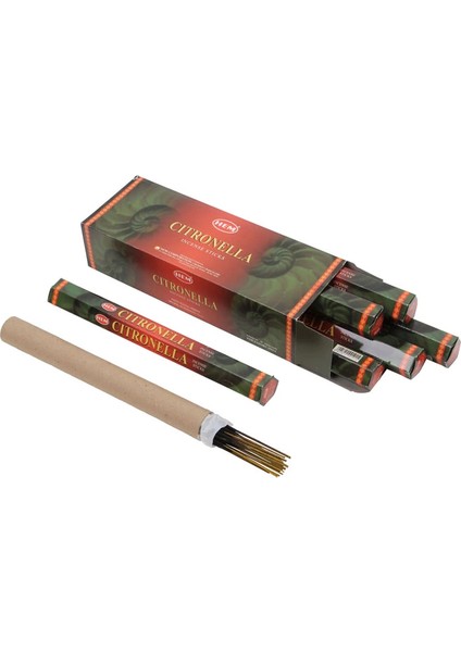 Citronella Hexa Tütsü Oda Kokusu