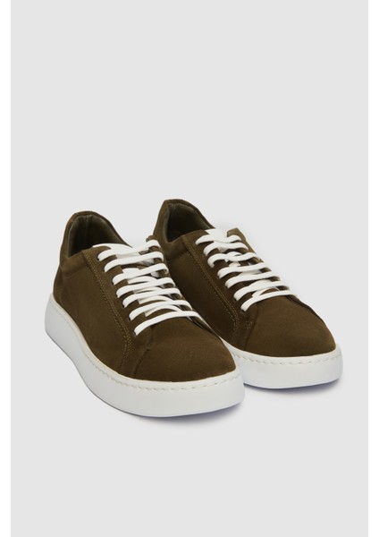 Haki Bağcıklı Spor Ayakkabı 0EC093120607M