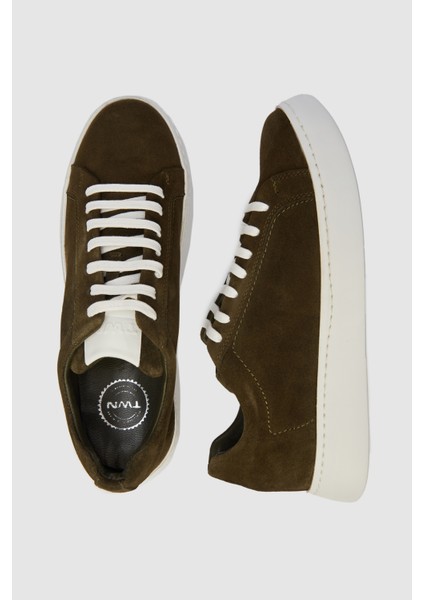 Haki Bağcıklı Spor Ayakkabı 0EC093120607M fırsatları