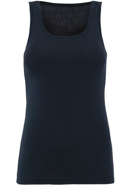 Kalın Askı Kadın Thermal Atlet Level 1 Siyah C6T6N2O1