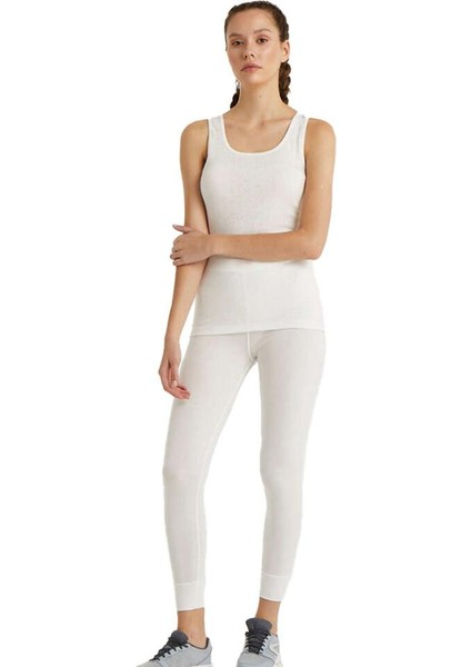 Kalın Askı Kadın Thermal Level 1 Atlet Beyaz C6T6N2O1 fiyatları