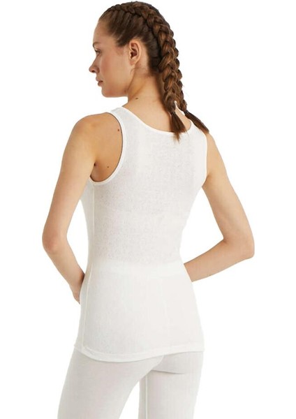 Kalın Askı Kadın Thermal Level 1 Atlet Beyaz C6T6N2O1 modelleri