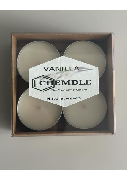 Chemdle Vanilya Kokulu Tealight Mum modelleri