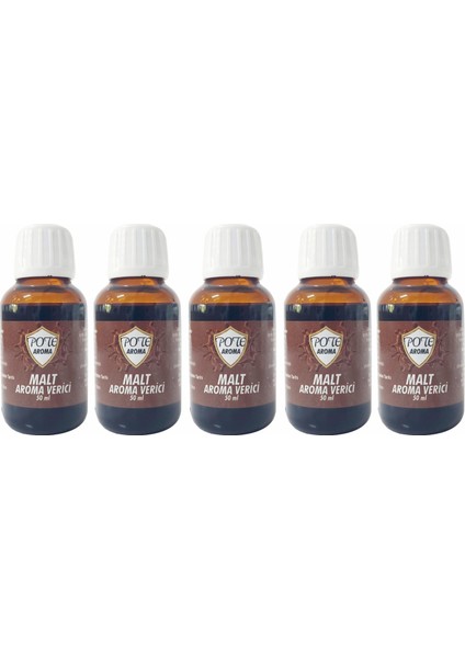 Çikolata aromalı hazır karısım Malt Viski Aroması kiti 50ml x 5 Adet Tek Kullanımlık