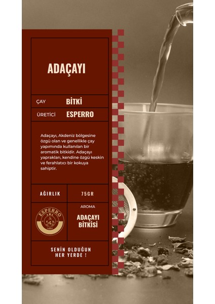 Doğal Ada Çayı 75 Gr modelleri