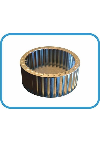 Çap 160 Boy 60 Delik 11 mm Sol Yön Radyal Fan Pervanesi