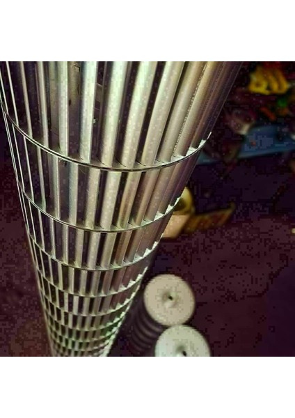 Çap 140 Boy 75 Delik 12.7 mm Sol Yön Radyal Fan Pervanesi