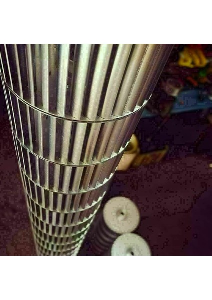 Çap 140 Boy 65 Delik 9 mm Sol Yön Radyal Fan Pervanesi