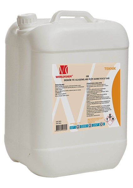 Demir ve Alaşımları Için Koruyucu Yağ Gr 10 kg