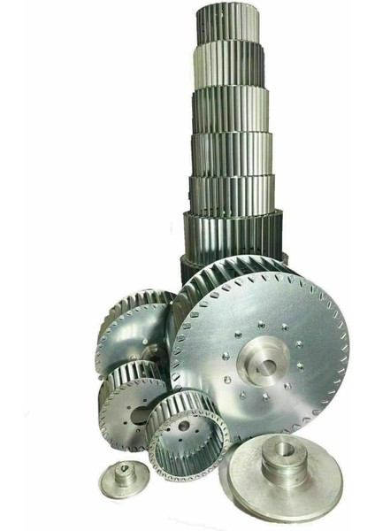 Çap 160 Boy 80 Delik 14 mm Sol Yön Radyal Fan Pervanesi
