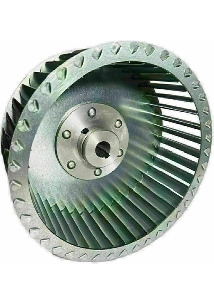 Çap 200 Boy 60 Delik 28 mm Sol Yön Radyal Fan Pervanesi