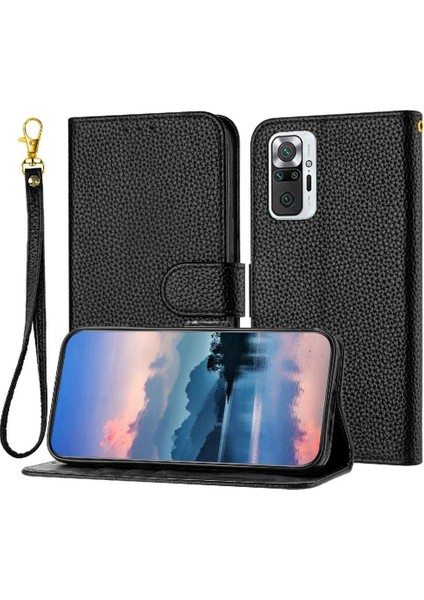 Telefon Kılıfı Için Xiaomi Redmi Not 10 Pro Max Kart Yuvaları Tutucu Flip Folio (Yurt Dışından)