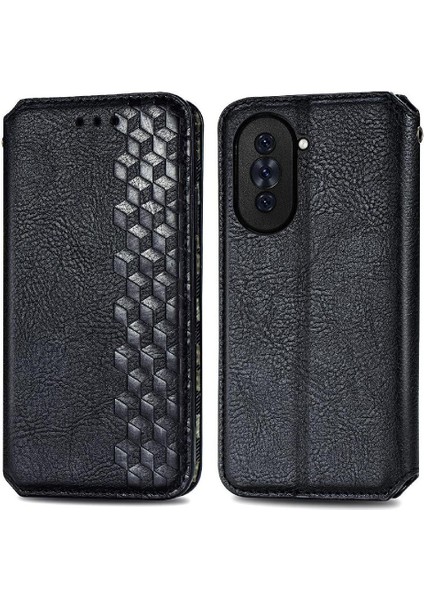 Huawei Nova 10 Için Kılıf Deri Kılıf Moda Tasarım Cüzdan Fonksiyonu Çevirin (Yurt Dışından)