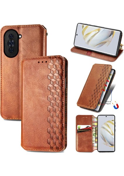 Huawei Nova 10 Için Kılıf Deri Kılıf Moda Tasarım Cüzdan Fonksiyonu Çevirin (Yurt Dışından) fiyatları
