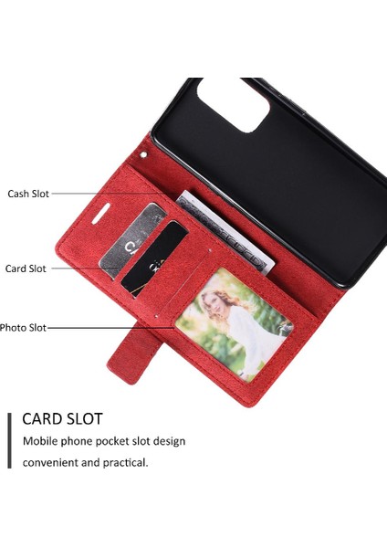 Xiaomi Poco X4 Gt Kart Tutucu Için Kickstand Darbeye Cüzdan Kapak Pu (Yurt Dışından)