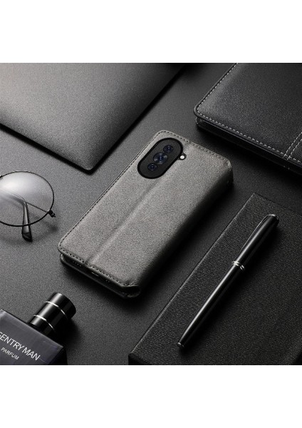 Huawei Nova 10 Pro Için Kılıf Zarif Iş Cüzdan Fonksiyonu Deri (Yurt Dışından) fırsatları
