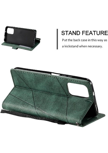 Xiaomi Redmi Not 10S 4g Pu Deri Kart Tutucu Kickstand Cüzdan (Yurt Dışından)