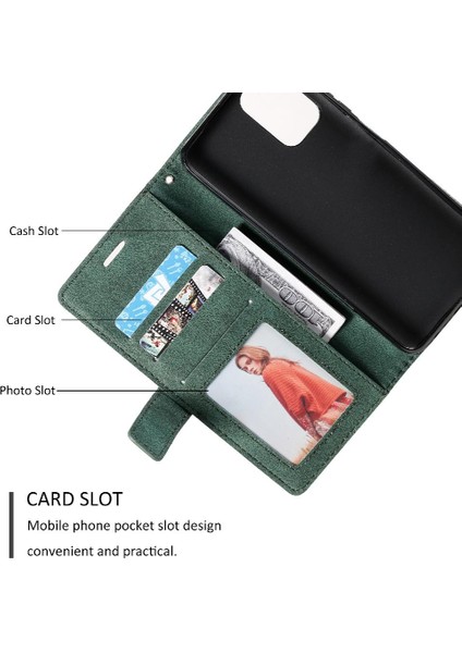 Xiaomi Redmi Not 10S 4g Pu Deri Kart Tutucu Kickstand Cüzdan (Yurt Dışından)