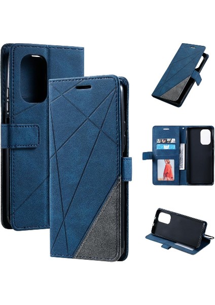 Xiaomi Redmi Için Kılıf K40/K40 Pro Darbeye Kart Tutucu Kickstand Pu Flip (Yurt Dışından)