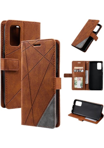Xiaomi Redmi 9t Manyetik Pu Deri Kart Tutucu Kickstand Cüzdan (Yurt Dışından)