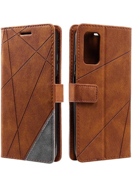 Xiaomi Redmi 9t Manyetik Pu Deri Kart Tutucu Kickstand Cüzdan (Yurt Dışından)