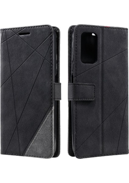 Xiaomi Redmi 9t Manyetik Pu Deri Kart Tutucu Kickstand Cüzdan (Yurt Dışından)