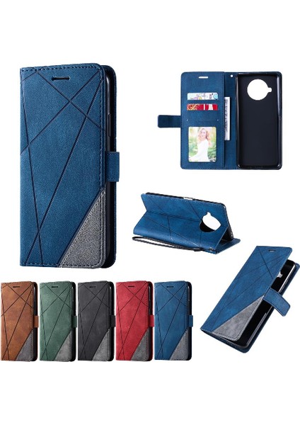Xiaomi 10T Lite Için Pu Deri Cüzdan Çevir Folio Darbeye Kart (Yurt Dışından) modelleri