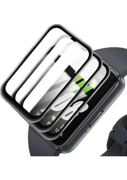 Samsung Galaxy Fit 3 Ekran Koruyucu Kavisli Tam Kaplayan Koruma (Pmma)