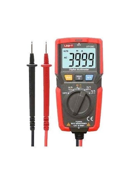 UT125C Cep Tipi Dijital Multimetre