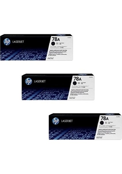 Hp 78A-CE278A / P1606 Uyumlu Toner 3'lü Avantaj Paket