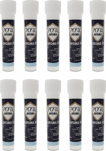 Pote Aroma  saf Anason Yagı  3ml x 10 Adet tek kullanımlık