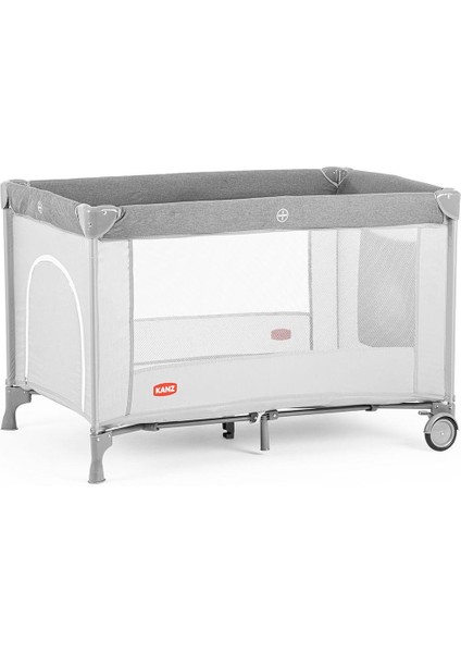 Pure&Simple Park Yatak ve Oyun Parkı Gri modelleri