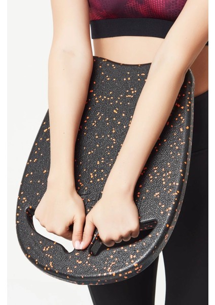 Büyük Boy Yüzme Tahtası Kickboard Siyah/Turuncu