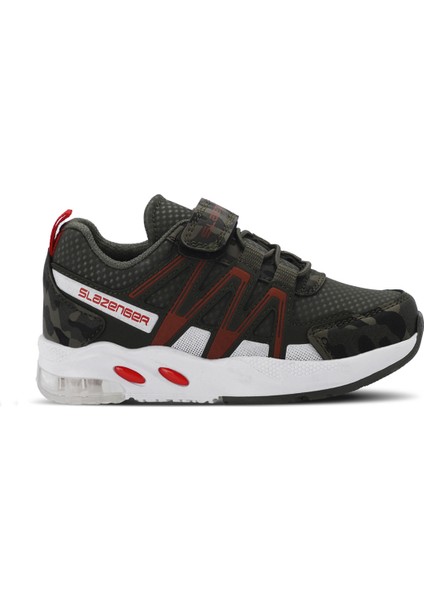 ELIPS Unisex Çocuk Sneaker Koşu & Yürüyüş Ayakkabısı Haki Kamuflaj