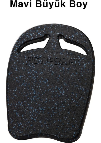 Büyük Boy Yüzme Tahtası Kickboard Siyah/Mavi