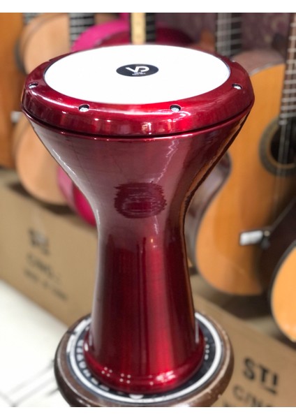 Döküm Boyalı Darbuka/Çömlek Kırmızı Kod 3025K modelleri