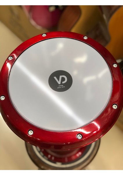 Döküm Boyalı Darbuka/Çömlek Kırmızı Kod 3025K