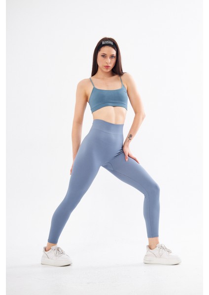 Kalçası Büzgülü Premium Fitilli Ekstra Push Up Yüksek Bel Esnek Ve Toparlayıcı Spor Tayt fırsatları