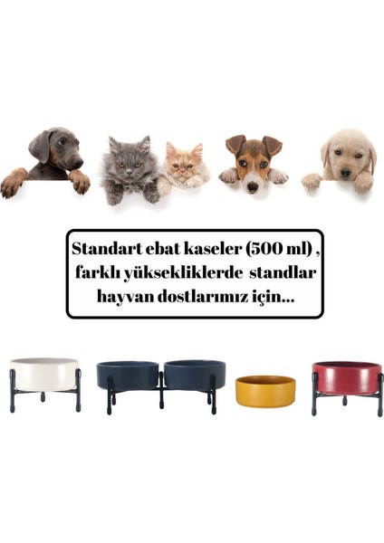 Mama Veya Su Kabı Metal Standı ile Yüksekliği Ayarlanabilir modelleri