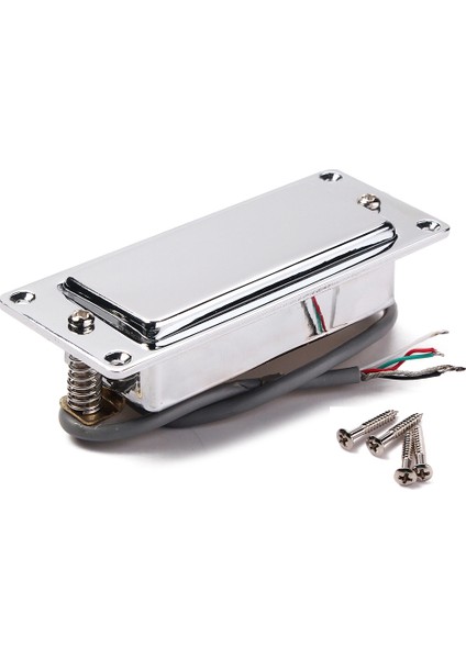 Krom Gümüş Mini Lp Gitar Humbucker Pickup Mühürlü Pick Up Müzik Onarım Parçaları (Yurt Dışından)