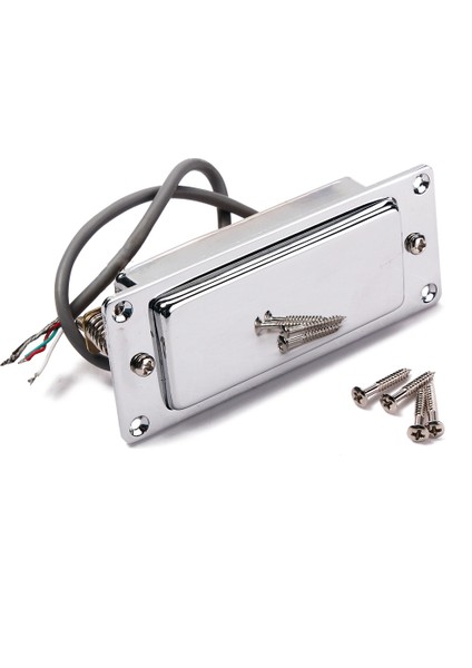 Krom Gümüş Mini Lp Gitar Humbucker Pickup Mühürlü Pick Up Müzik Onarım Parçaları (Yurt Dışından)
