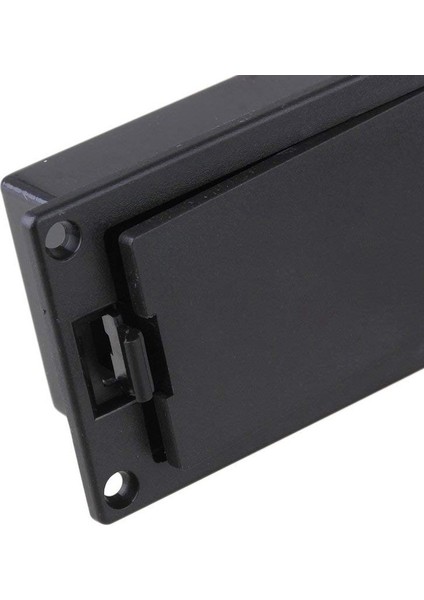 Guitar Bass 9V Pil Tutucu Bölmesi Kapak Kılıfı Siyah 10'lu Set (Yurt Dışından)