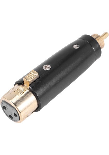Xlr - Rca Adaptörü Rca Erkek - Xlr Erkek Dişi Adaptör Xlr - Rca Dişi Erkek Fiş Adaptörü, Stereo Mikrofon Kablosu Için (Yurt Dışından)