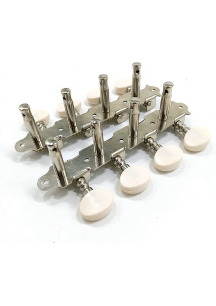 4-Link 8 Telli Mandolin Tek Delikli Çelik Sütun Telli Düğme 8 Telli Kıvırıcı Enstrüman Akort Cihazları (Yurt Dışından)