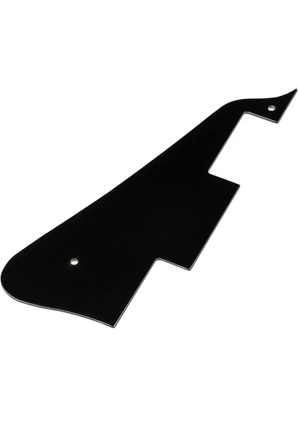 Metal Elektro Gitar Pickguard Scratch Plaka Lp Tarzı Gitar Pickguard Yedek Siyah Için Uygun (Yurt Dışından)