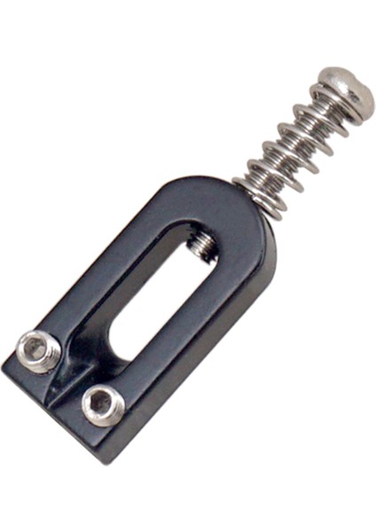 6 Adet Metal U-Şekilli Gitar Köprüsü Eyer Topu Makaralı Dize Tremolo Köprü Kuyruk Parçası Eyer Elektro Gitar Için, Siyah (Yurt Dışından)